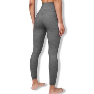 Lululemon Align Pant II 25" Size 4 in Mini Heather Herringbone Heathered